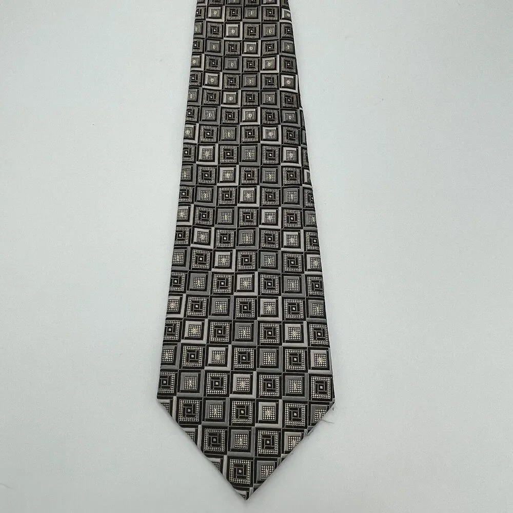 BURMA BIBAS 100% Silk Neck Tie 61